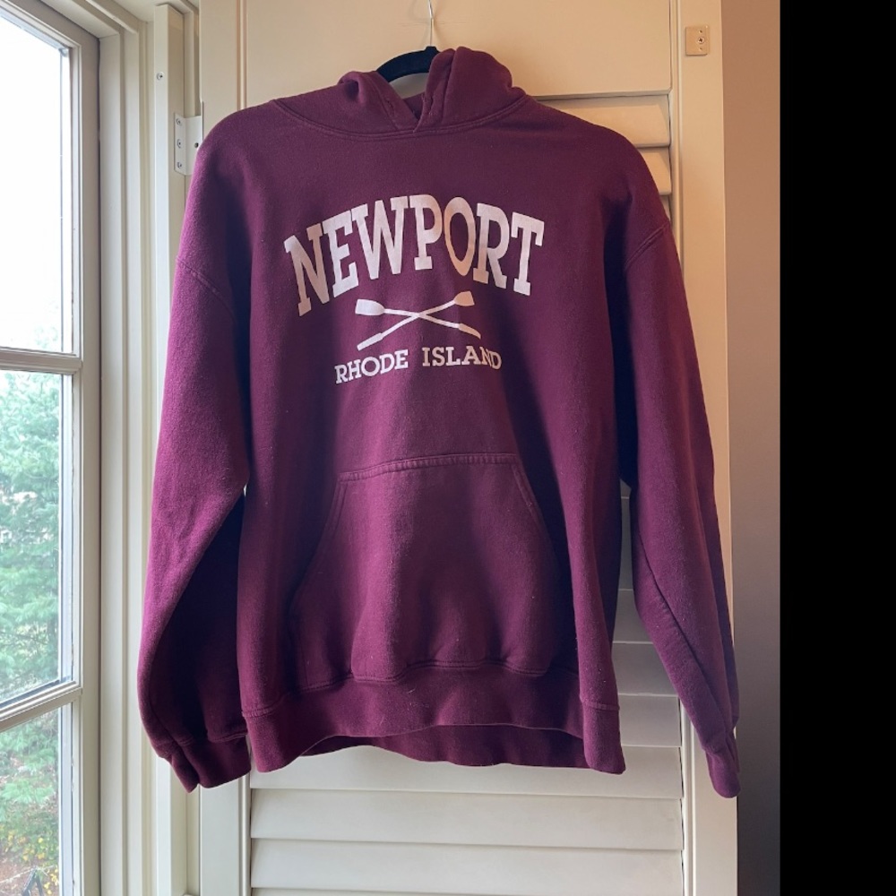 Red Newport, Rhode Island Hoodie